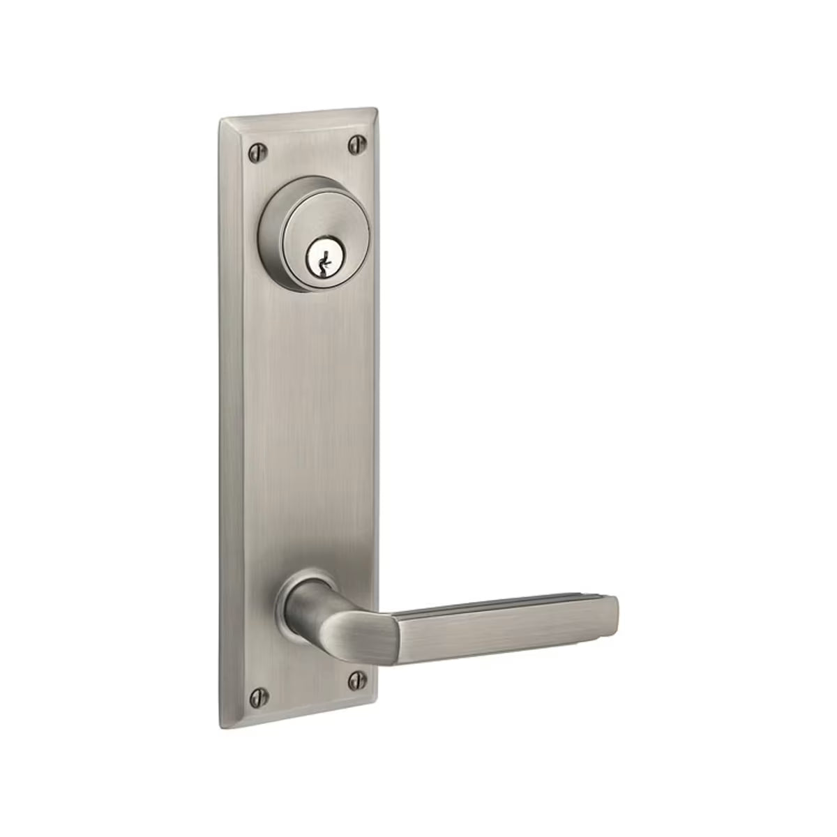 Quincy Keyed 5-1/2" C-to-C Sideplate Lock - Levers