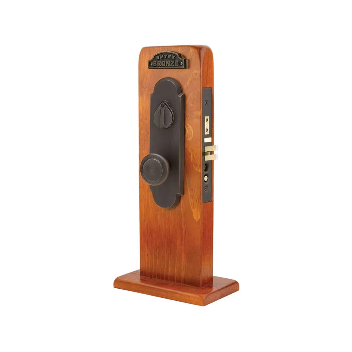 Emtek Sandcast Bronze Mortise Entrance Lockset - Cheyenne Mortise