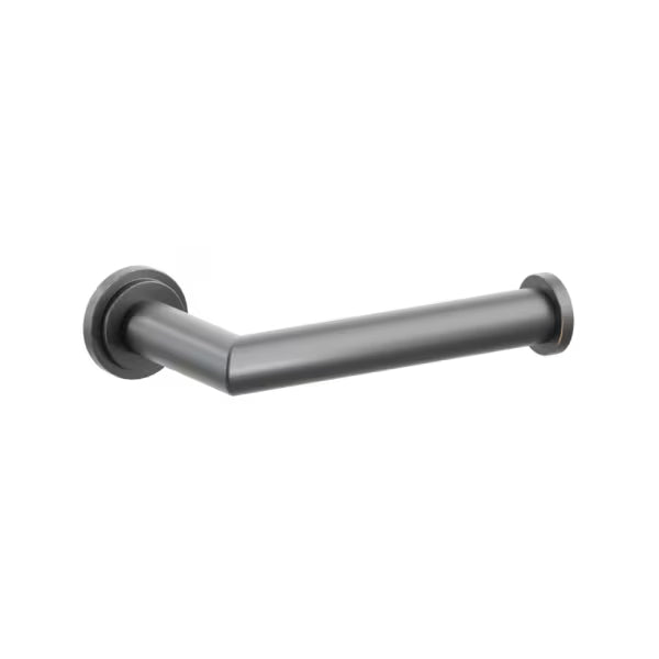 Emtek Modern Tubular Brass Paper Holder - Single Post