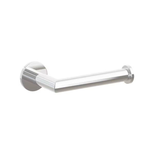 Emtek Modern Tubular Brass Paper Holder - Single Post