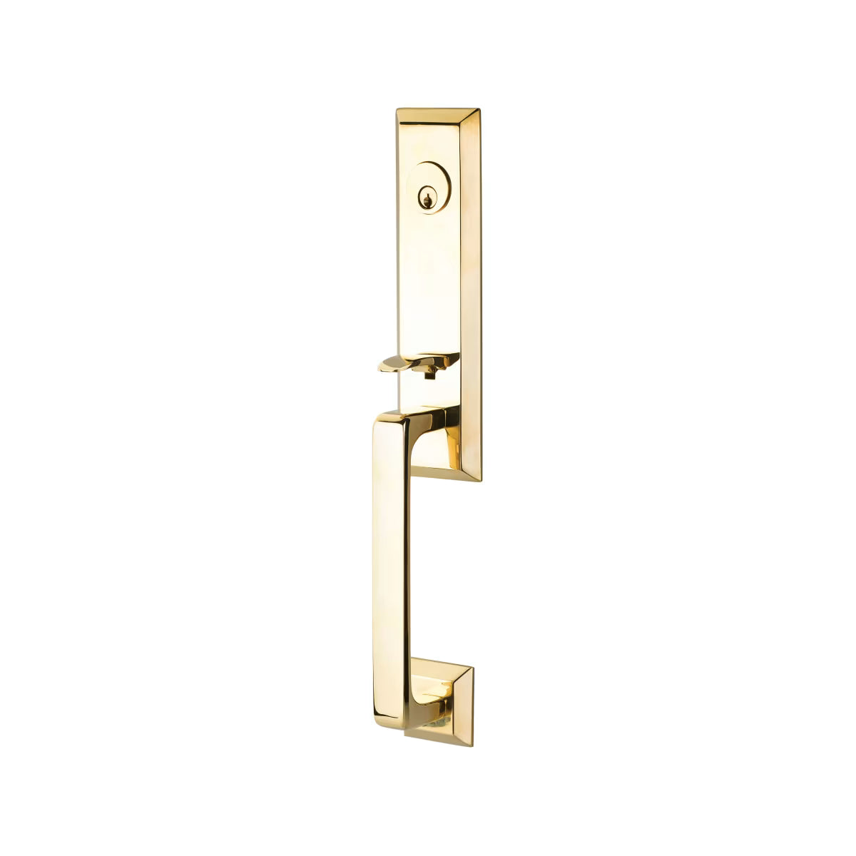 Emtek Entrance Handle sets- Transitional Heritage Monolithic