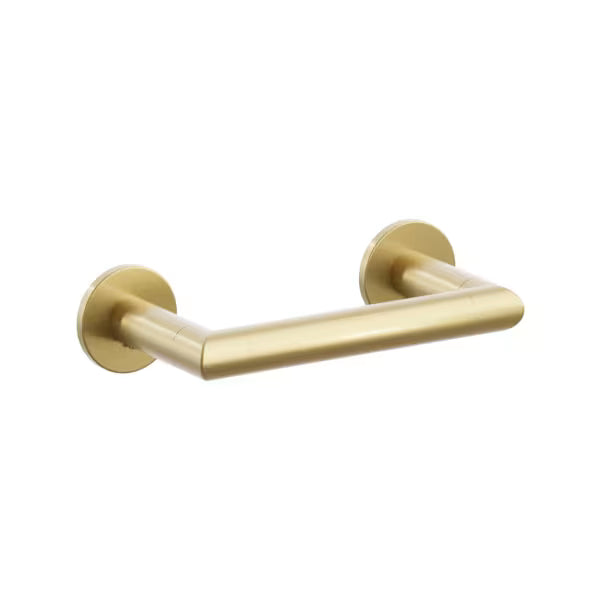 Emtek Modern Tubular Brass Paper Holder - Pivoting Double Post