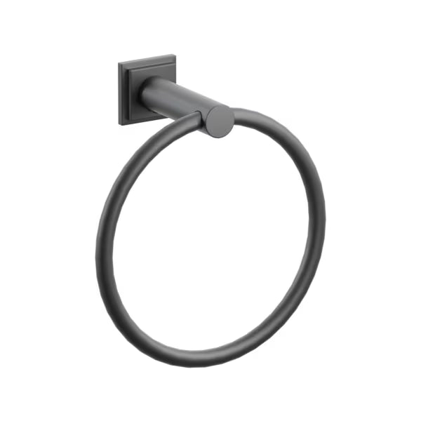 Emtek Modern Tubular Brass Towel Ring