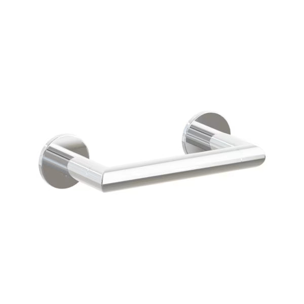 Emtek Modern Tubular Brass Paper Holder - Pivoting Double Post