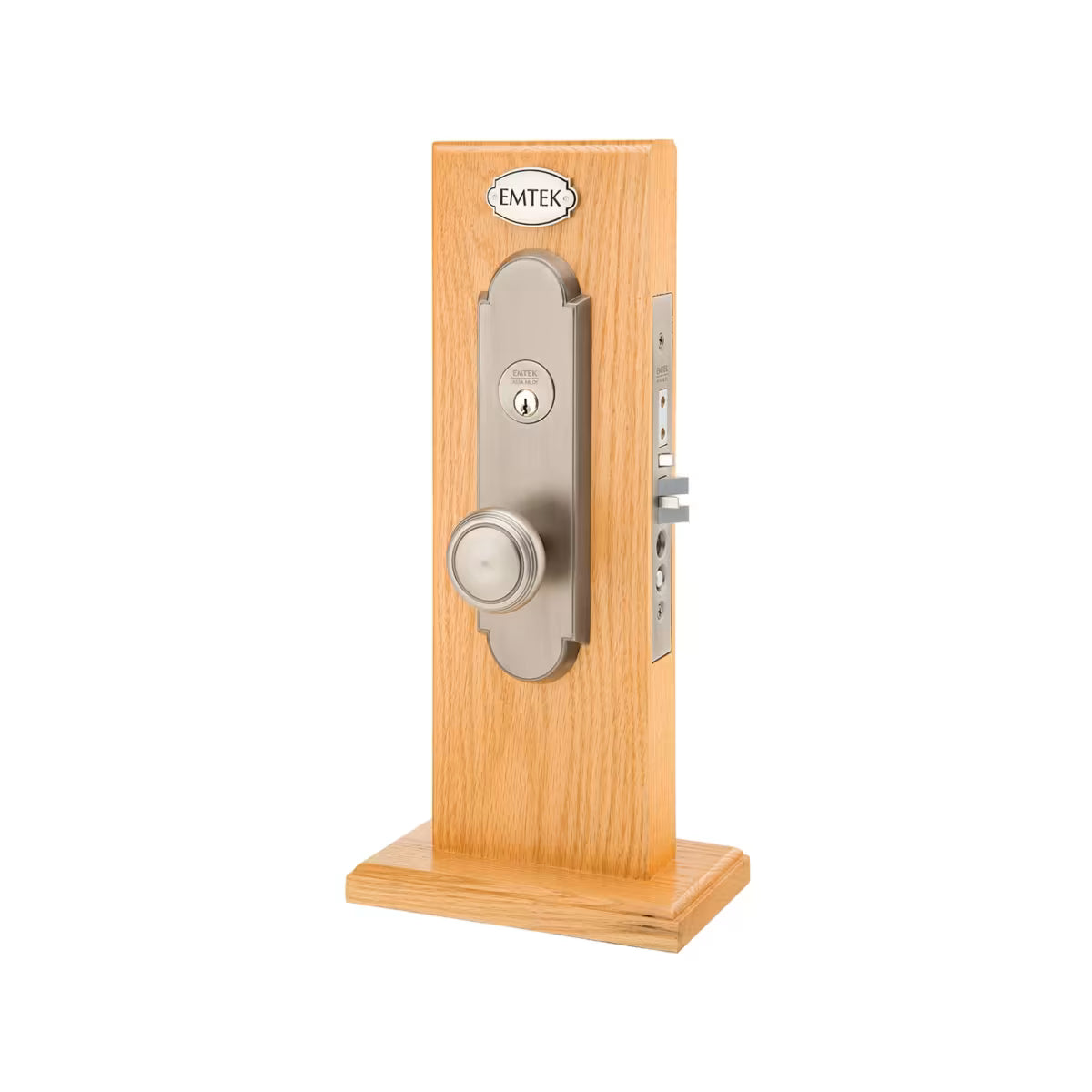 Emtek Brass Mortise Entrance Lockset - Charleston Mortise