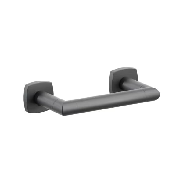 Emtek Modern Tubular Brass Paper Holder - Pivoting Double Post