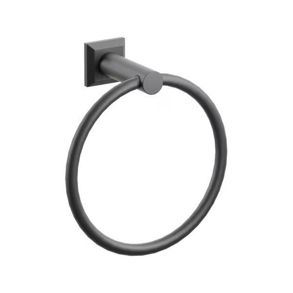 Emtek Modern Tubular Brass Towel Ring