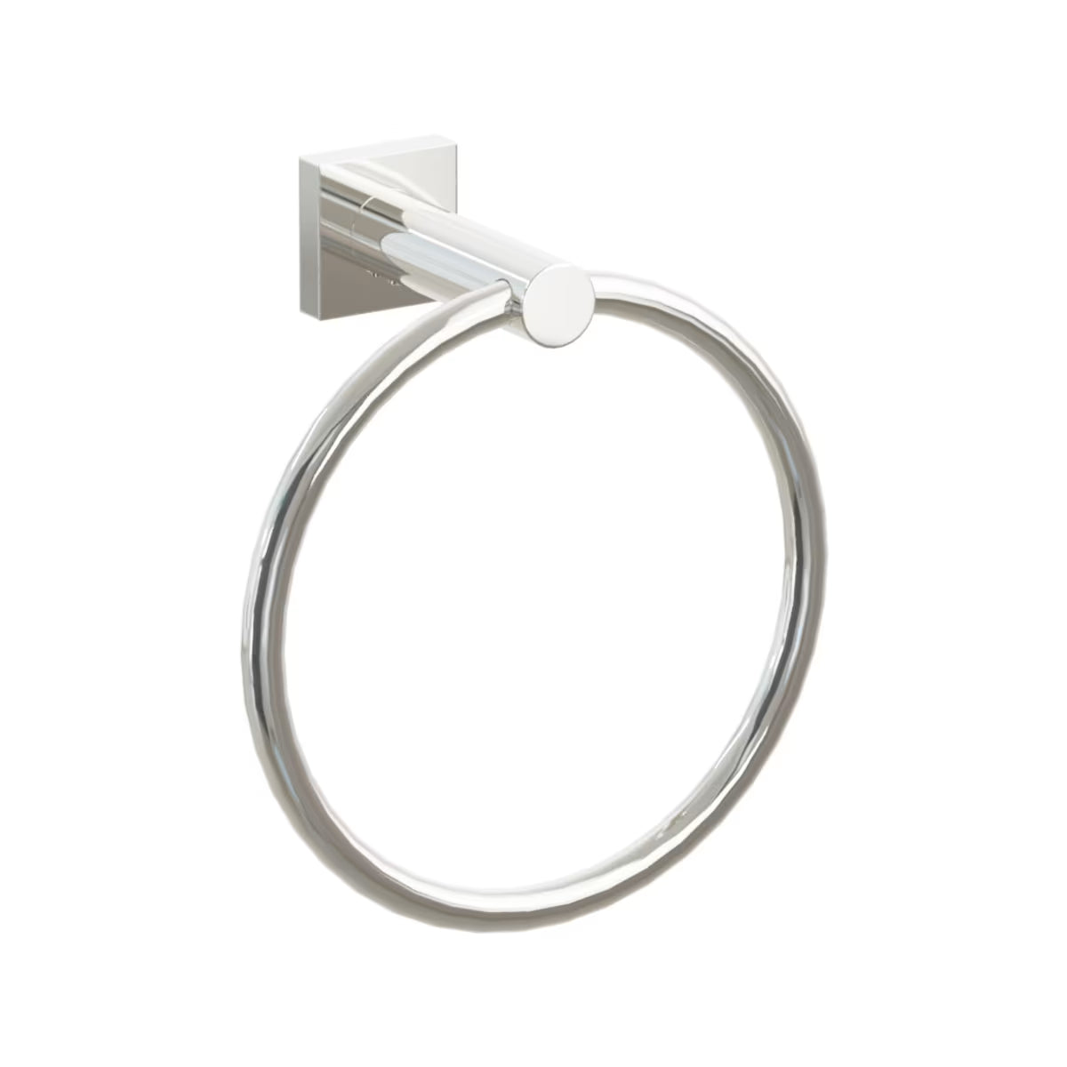 Emtek Modern Tubular Brass Towel Ring