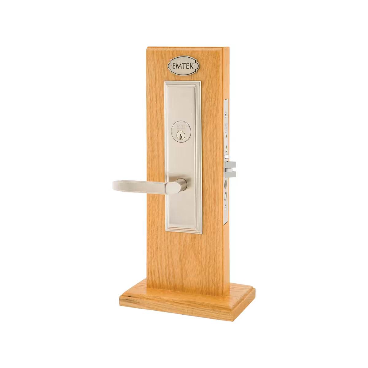 Emtek Brass Mortise Entrance Lockset - Manhattan Mortise