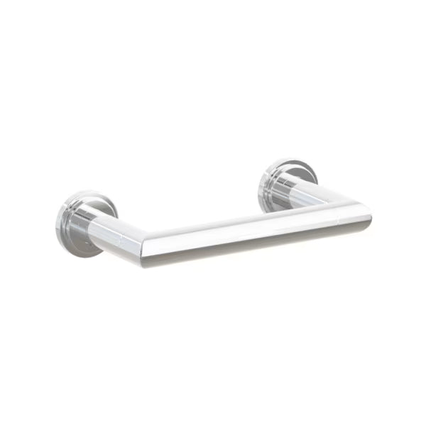 Emtek Modern Tubular Brass Paper Holder - Pivoting Double Post
