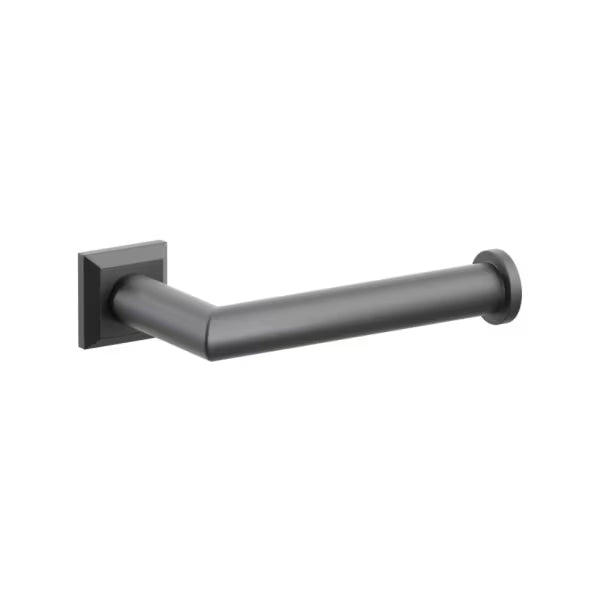Emtek Modern Tubular Brass Paper Holder - Single Post