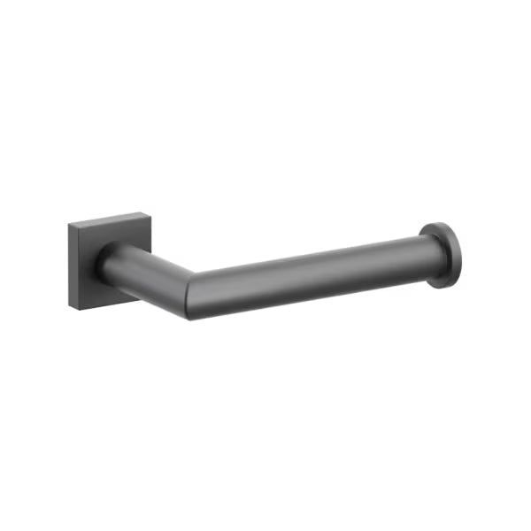 Emtek Modern Tubular Brass Paper Holder - Single Post