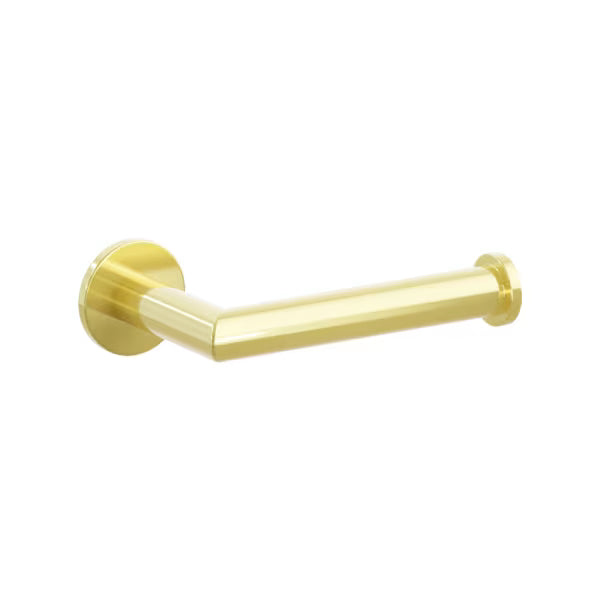 Emtek Modern Tubular Brass Paper Holder - Single Post