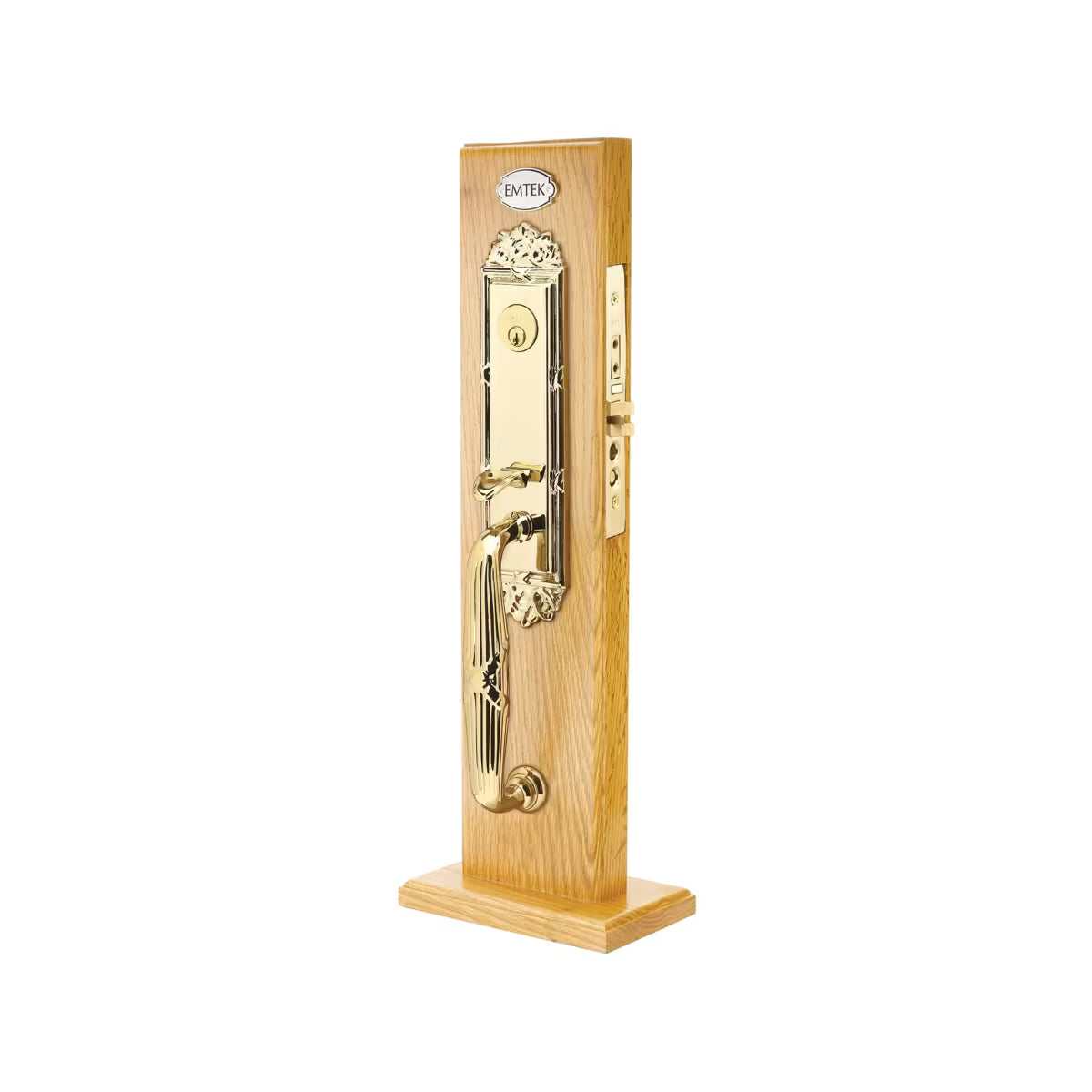 Emtek Brass Mortise Entrance Handleset - Regency Mortise