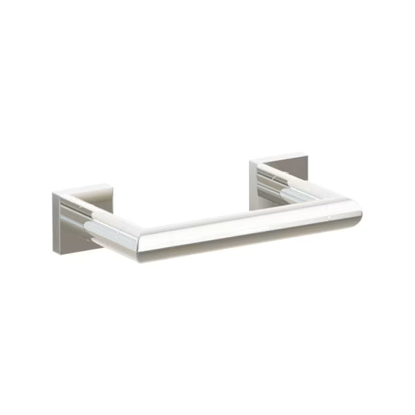 Emtek Modern Tubular Brass Paper Holder - Pivoting Double Post
