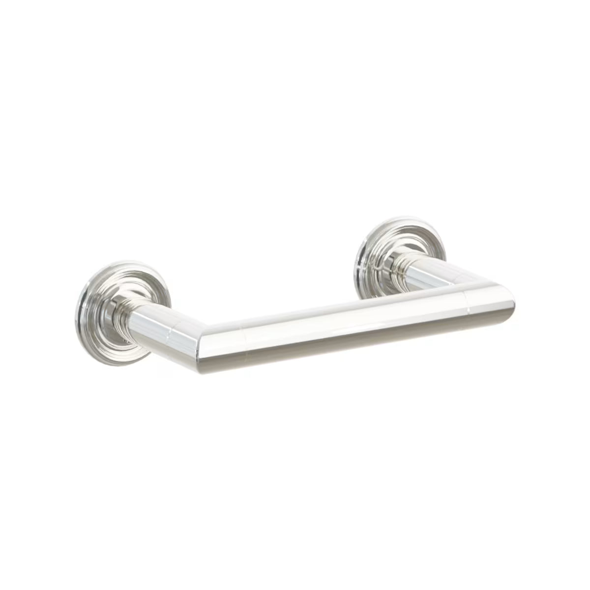 Emtek Modern Tubular Brass Paper Holder - Pivoting Double Post