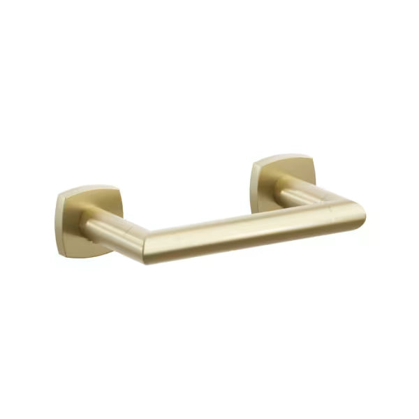 Emtek Modern Tubular Brass Paper Holder - Pivoting Double Post