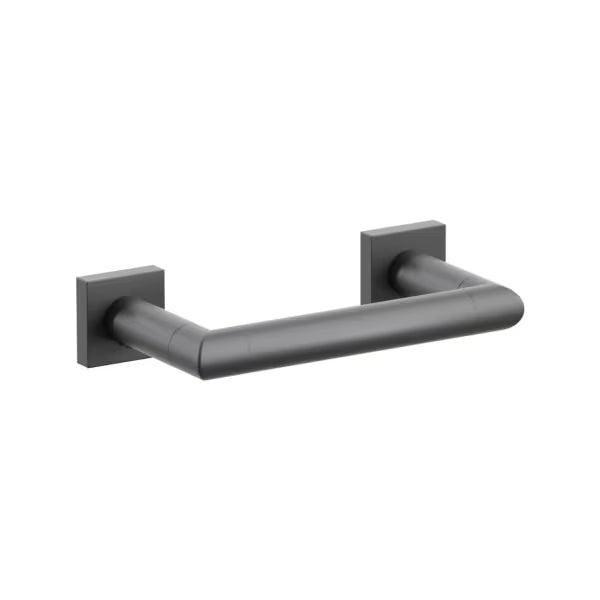 Emtek Modern Tubular Brass Paper Holder - Pivoting Double Post