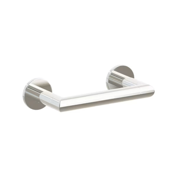 Emtek Modern Tubular Brass Paper Holder - Pivoting Double Post
