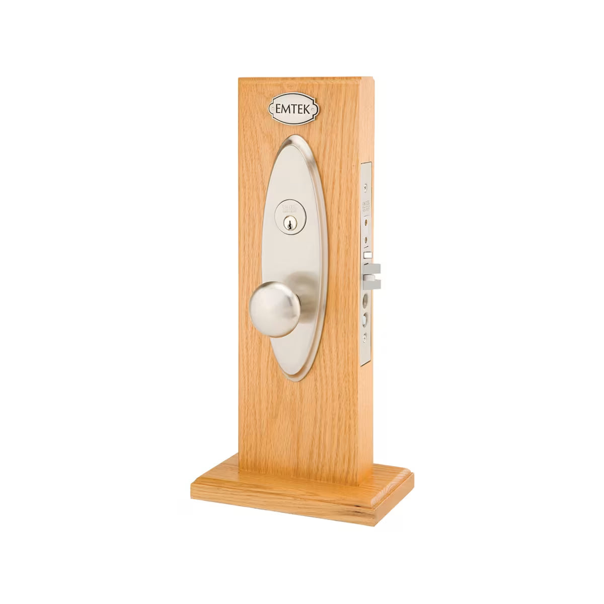 Emtek Brass Mortise Entrance Lockset - Memphis Mortise