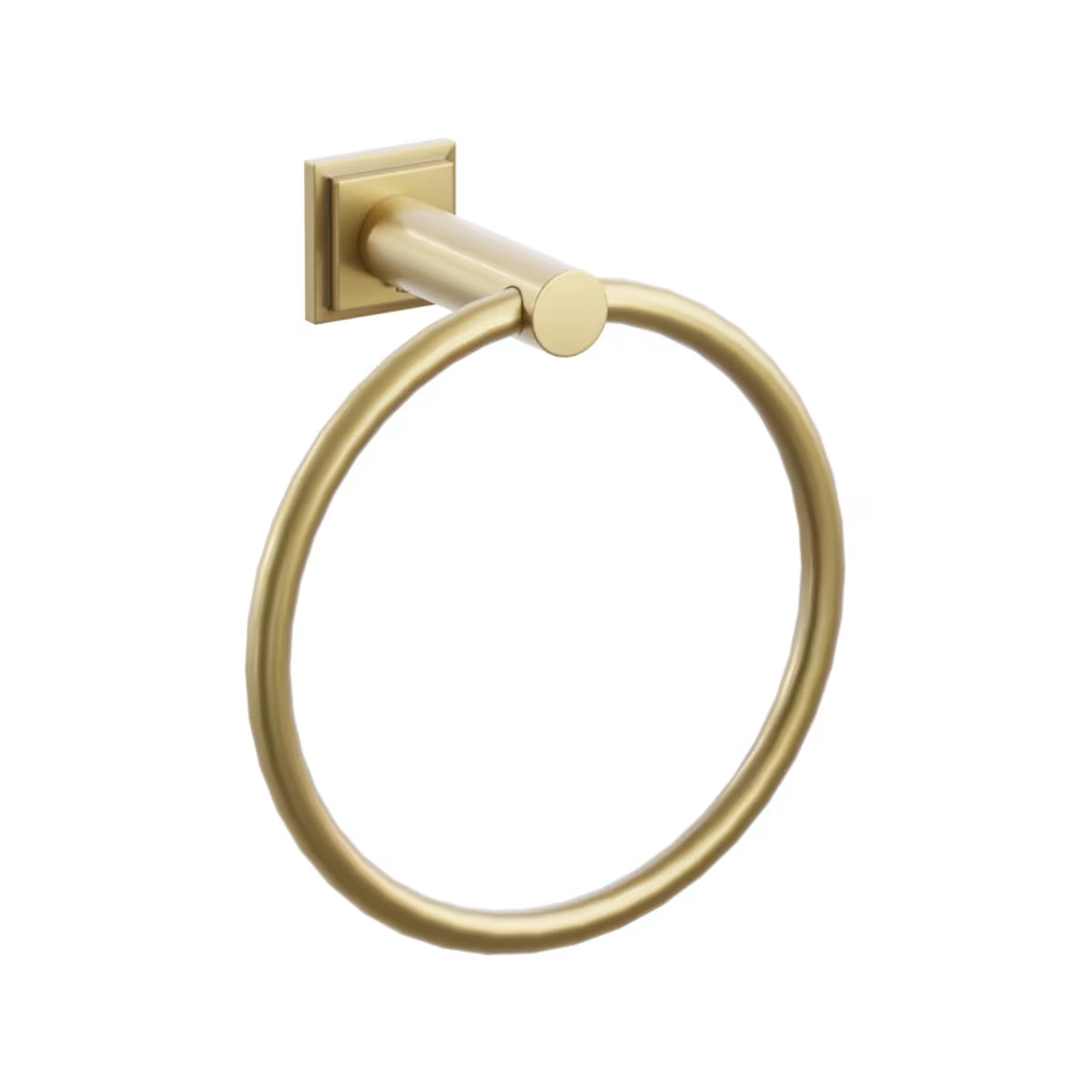 Emtek Modern Tubular Brass Towel Ring