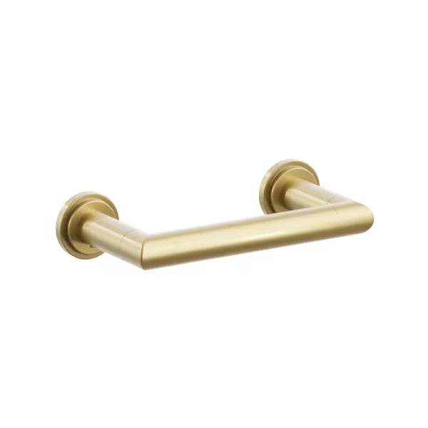Emtek Modern Tubular Brass Paper Holder - Pivoting Double Post