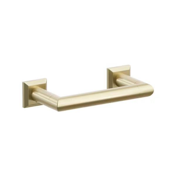 Emtek Modern Tubular Brass Paper Holder - Pivoting Double Post
