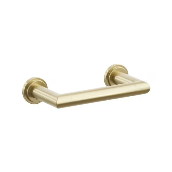 Emtek Modern Tubular Brass Paper Holder - Pivoting Double Post