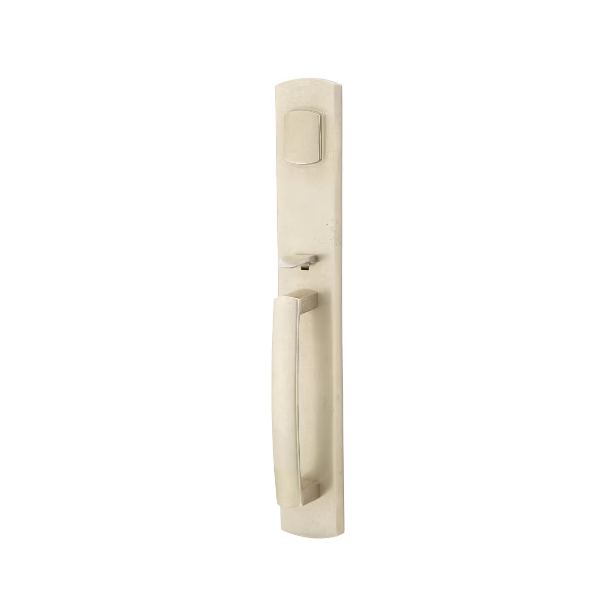 Emtek Sandcast Bronze Grip by Grip Entrance Handleset -Brighton