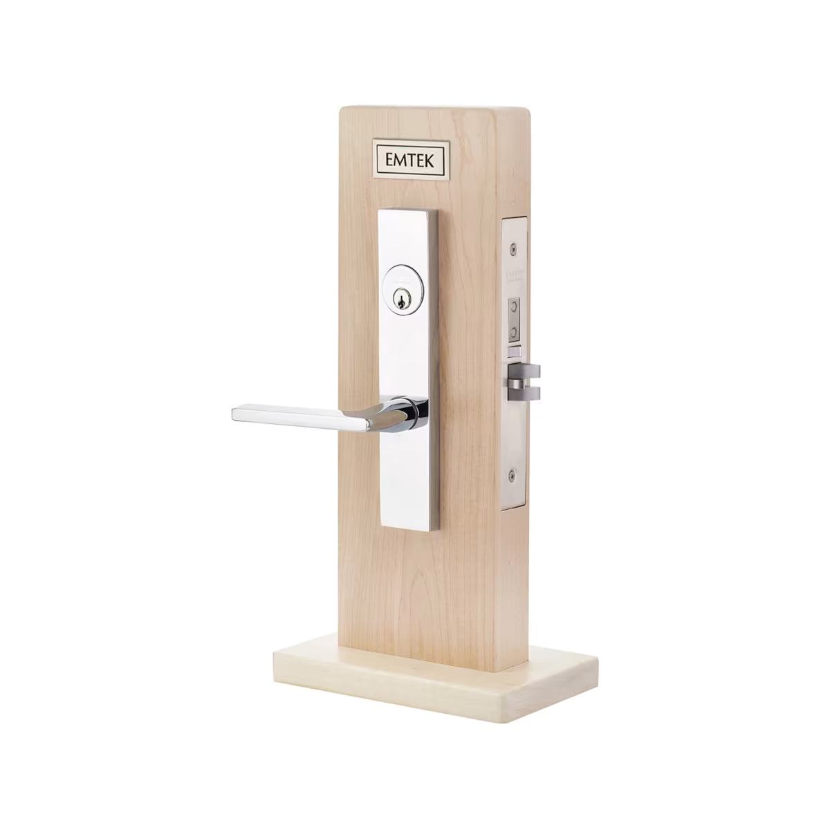 Emtek Brass Mortise Entrance Lockset - Brisbane Mortise