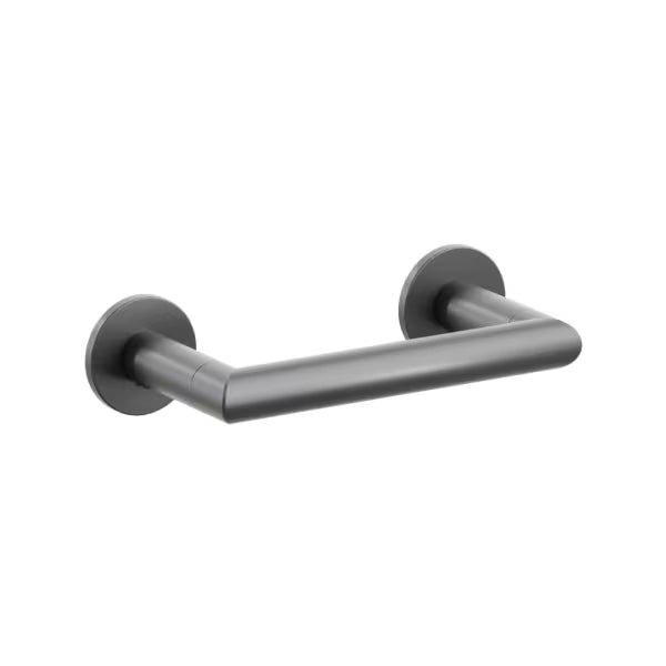 Emtek Modern Tubular Brass Paper Holder - Pivoting Double Post
