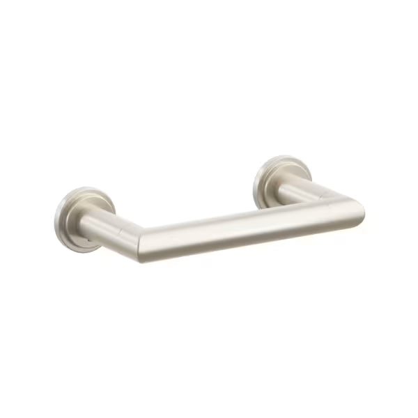 Emtek Modern Tubular Brass Paper Holder - Pivoting Double Post