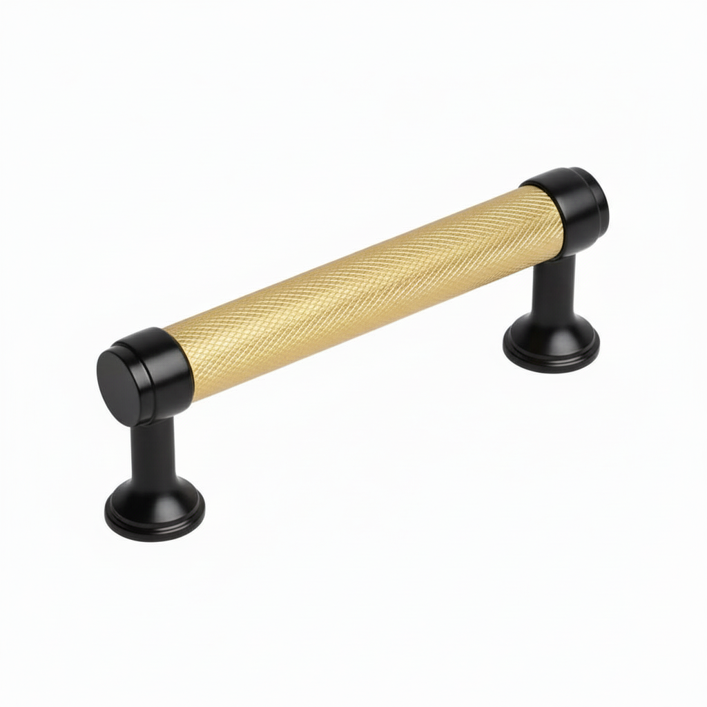 EMTEK SELECT Transitional Cabinet Pull - Flat Black Stem