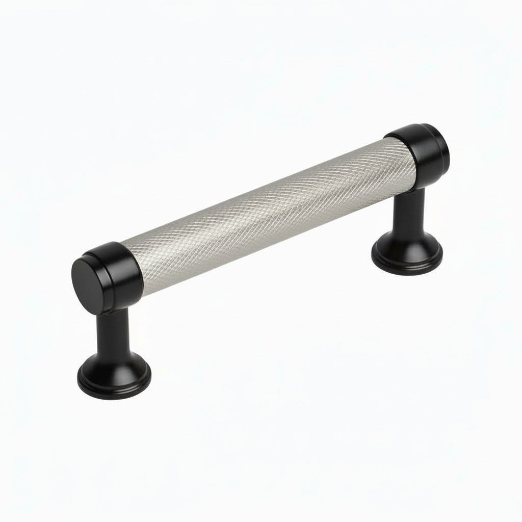 EMTEK SELECT Transitional Cabinet Pull - Flat Black Stem