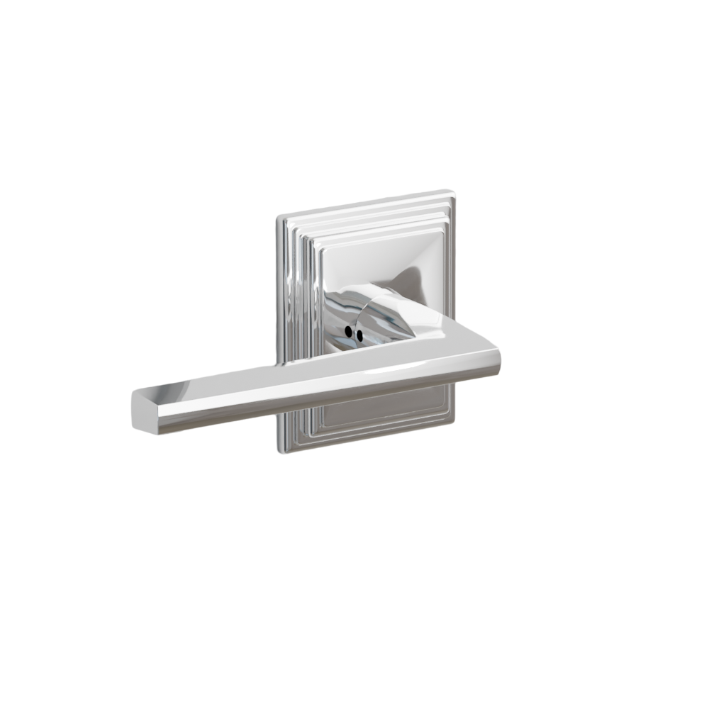 Emtek Helios Lever with Wilshire Rosette