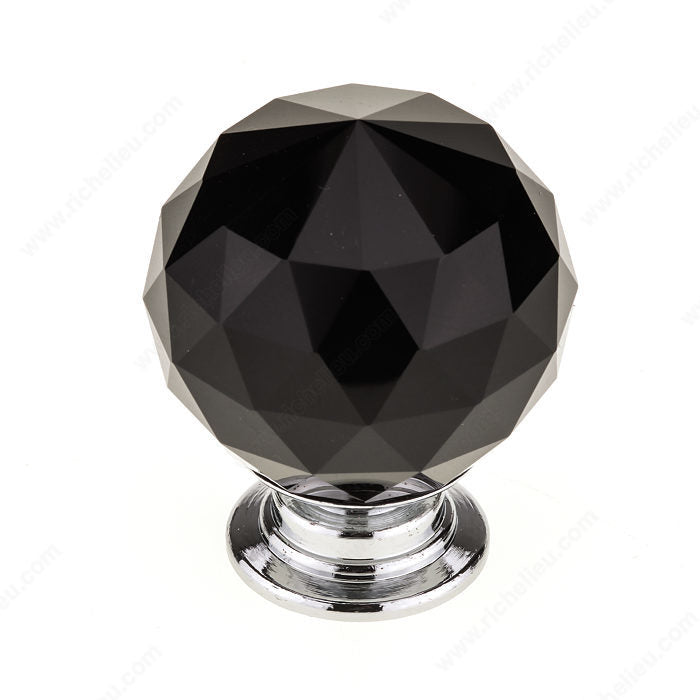 Richelieu Contemporary Crystal Knob - 8737- Inspiration Collection