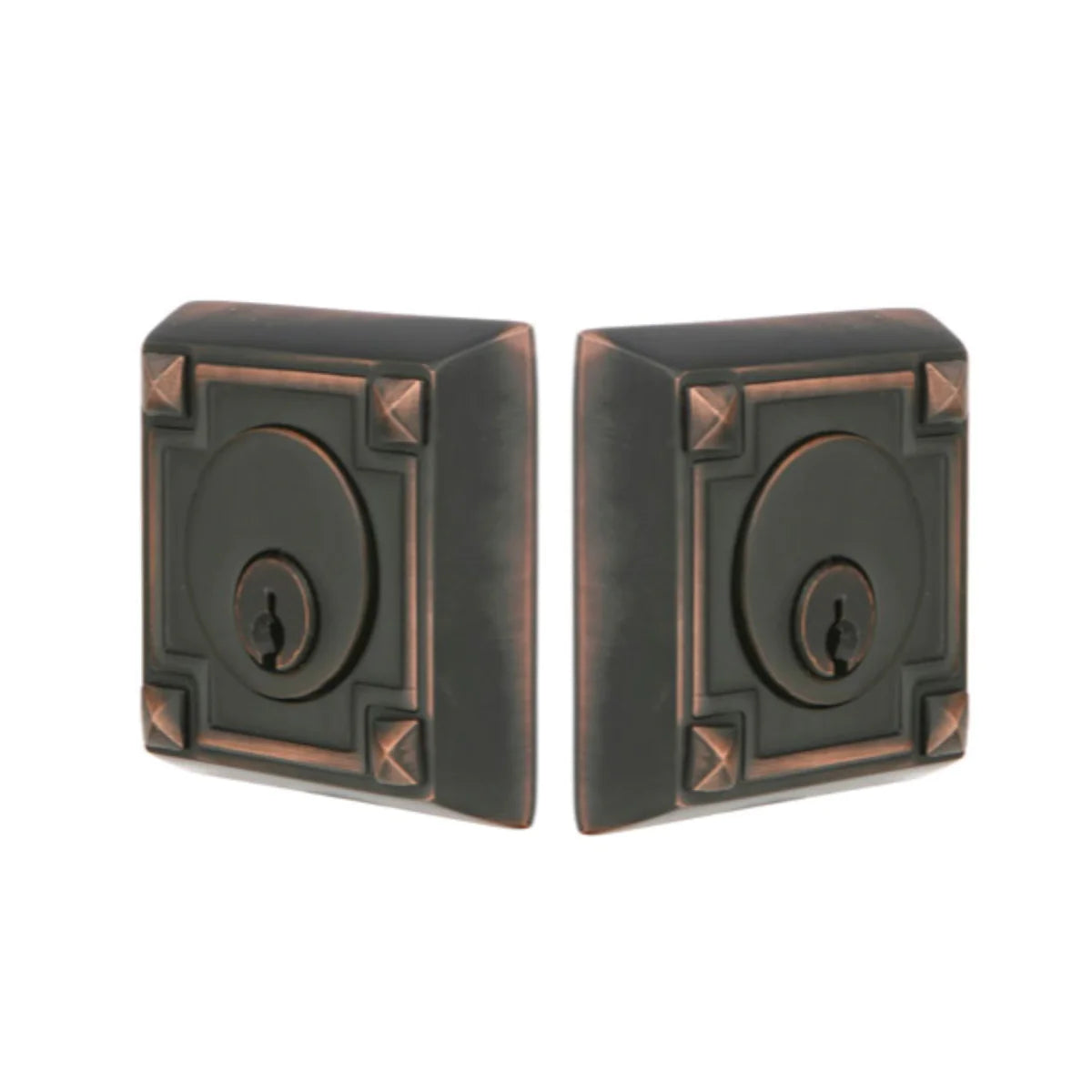 Emtek Brass Arts & Crafts Deadbolt