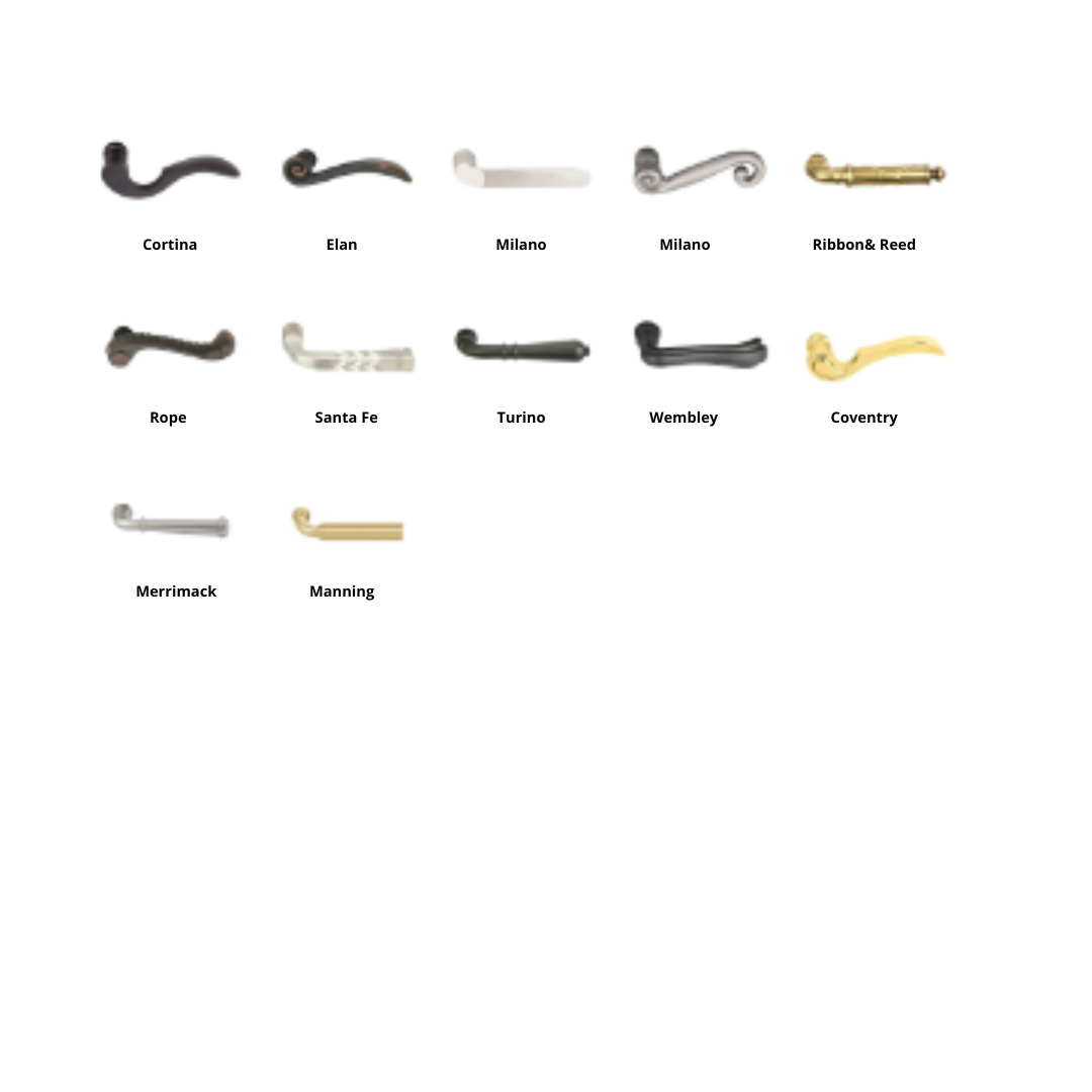 Emtek Entrance Handle sets- Franklin