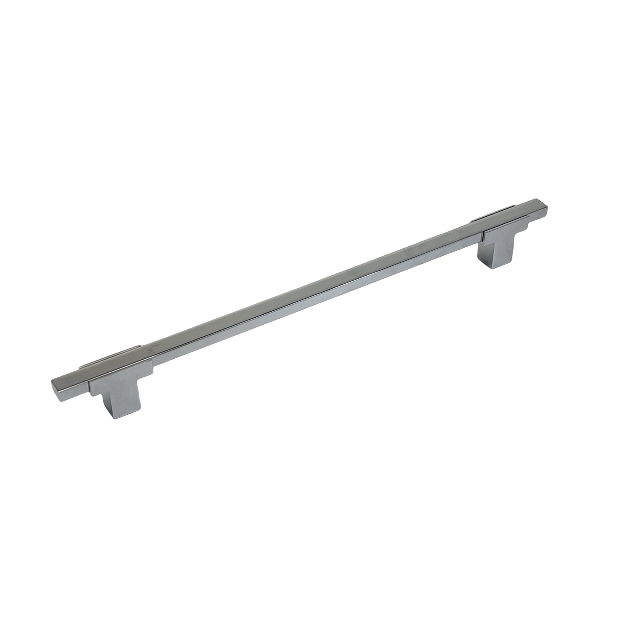 Modern Two Tone Appliance Pull - Chrome Base 4778