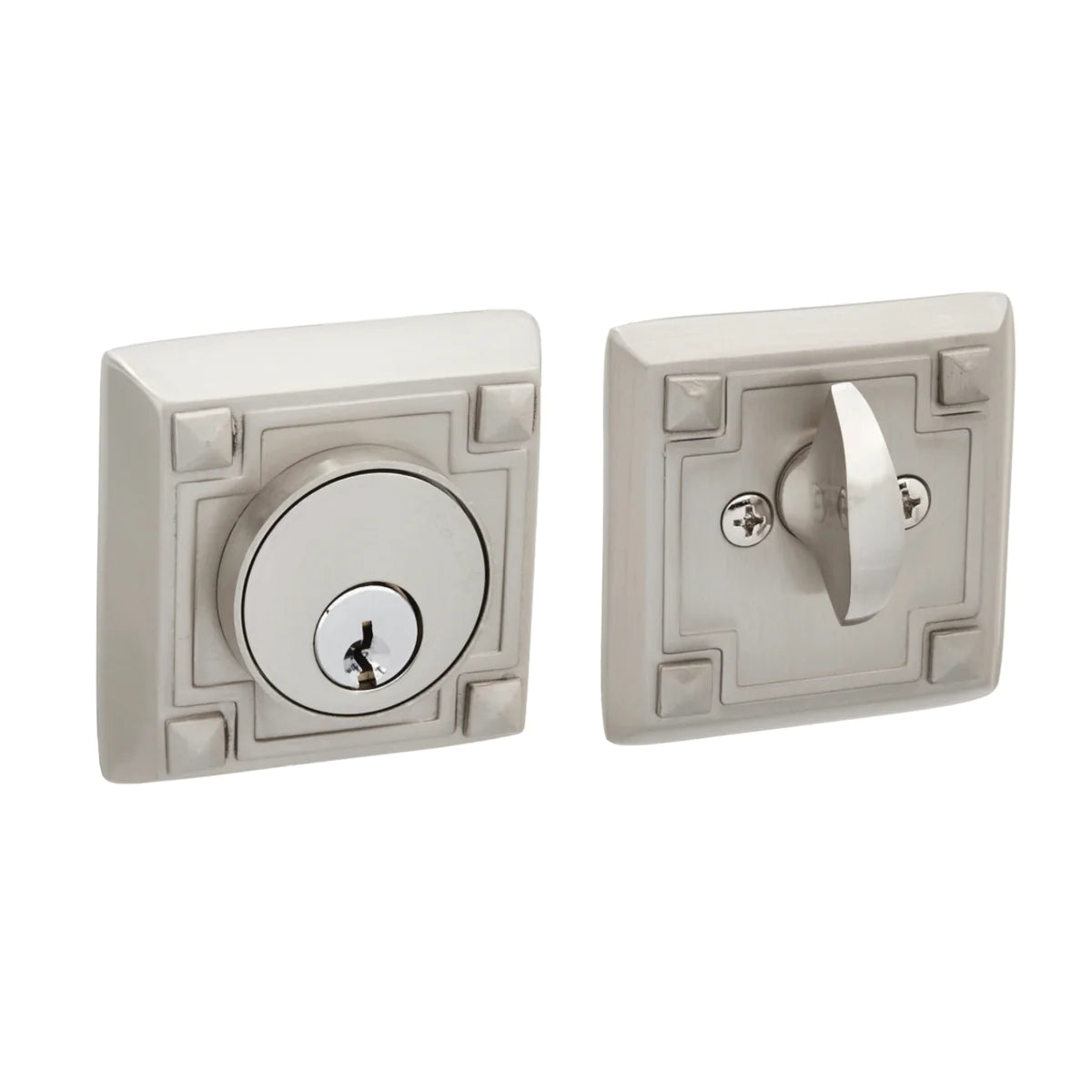 Emtek Brass Arts & Crafts Deadbolt