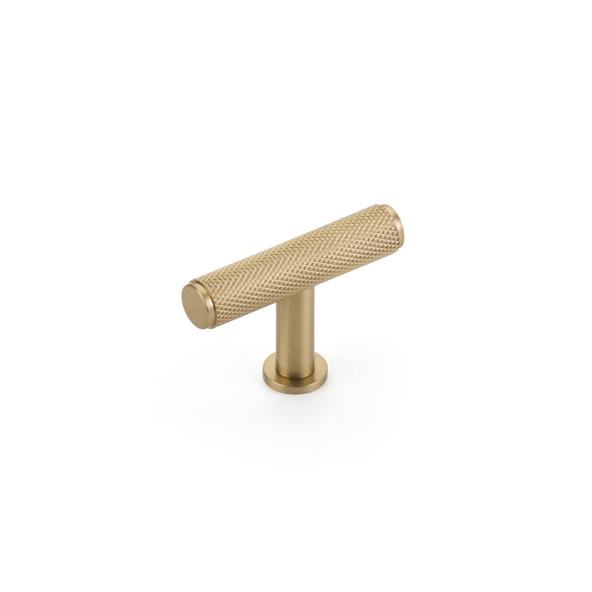 Schaub Cabinet 2" T-Knob- Pub House Knurled Collection