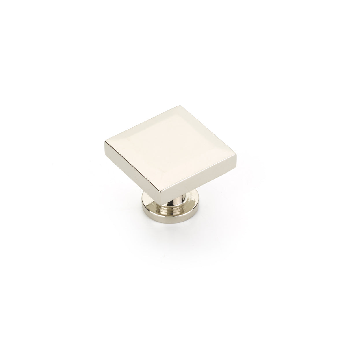 Schaub Square knob- Heathrow Collection