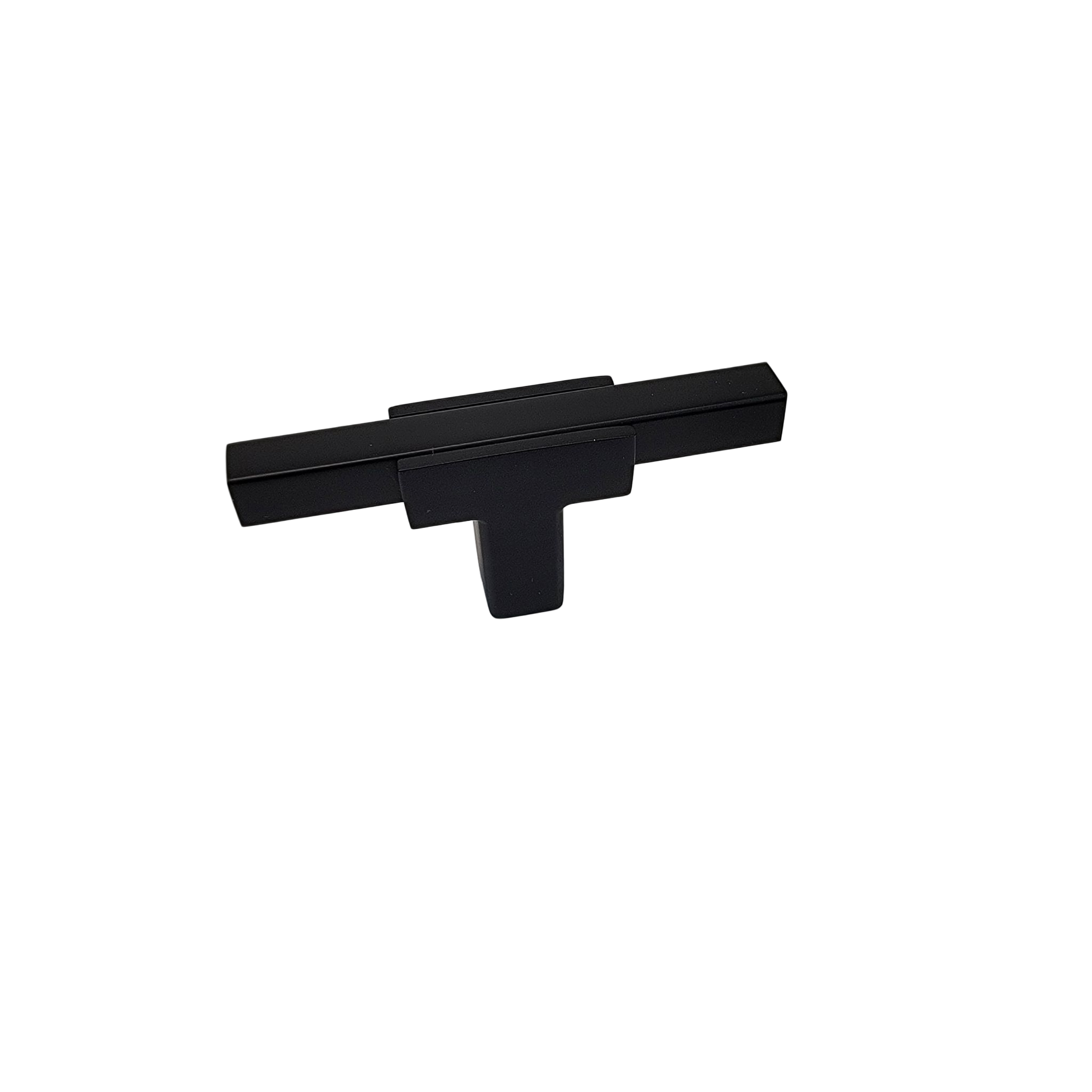 Two Tone T-Bar Knob - Matte Black Base 67