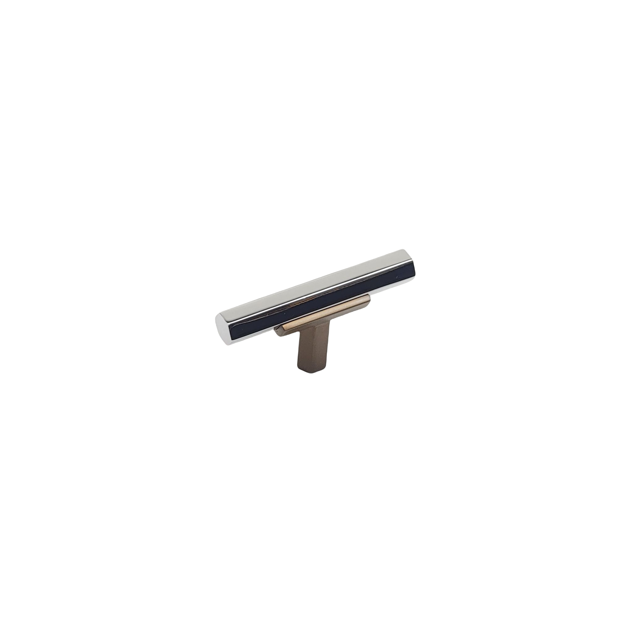 Champagne Bronze stem with Chrome bar.