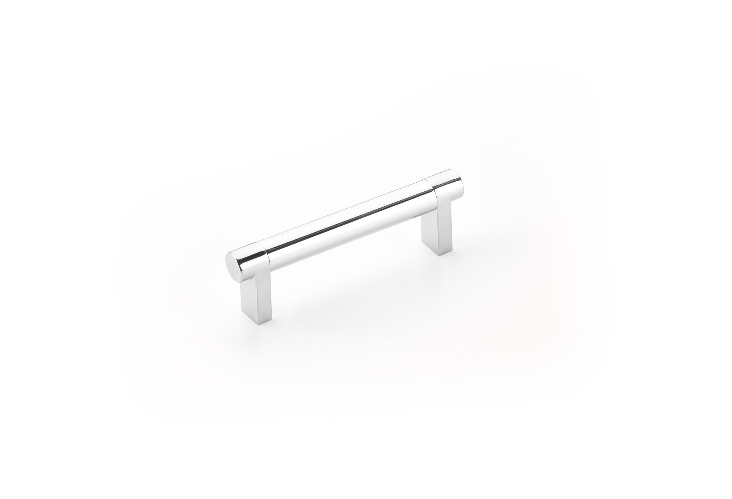 EMTEK SELECT Cabinet Pull Rectangular - Satin Brass Stem