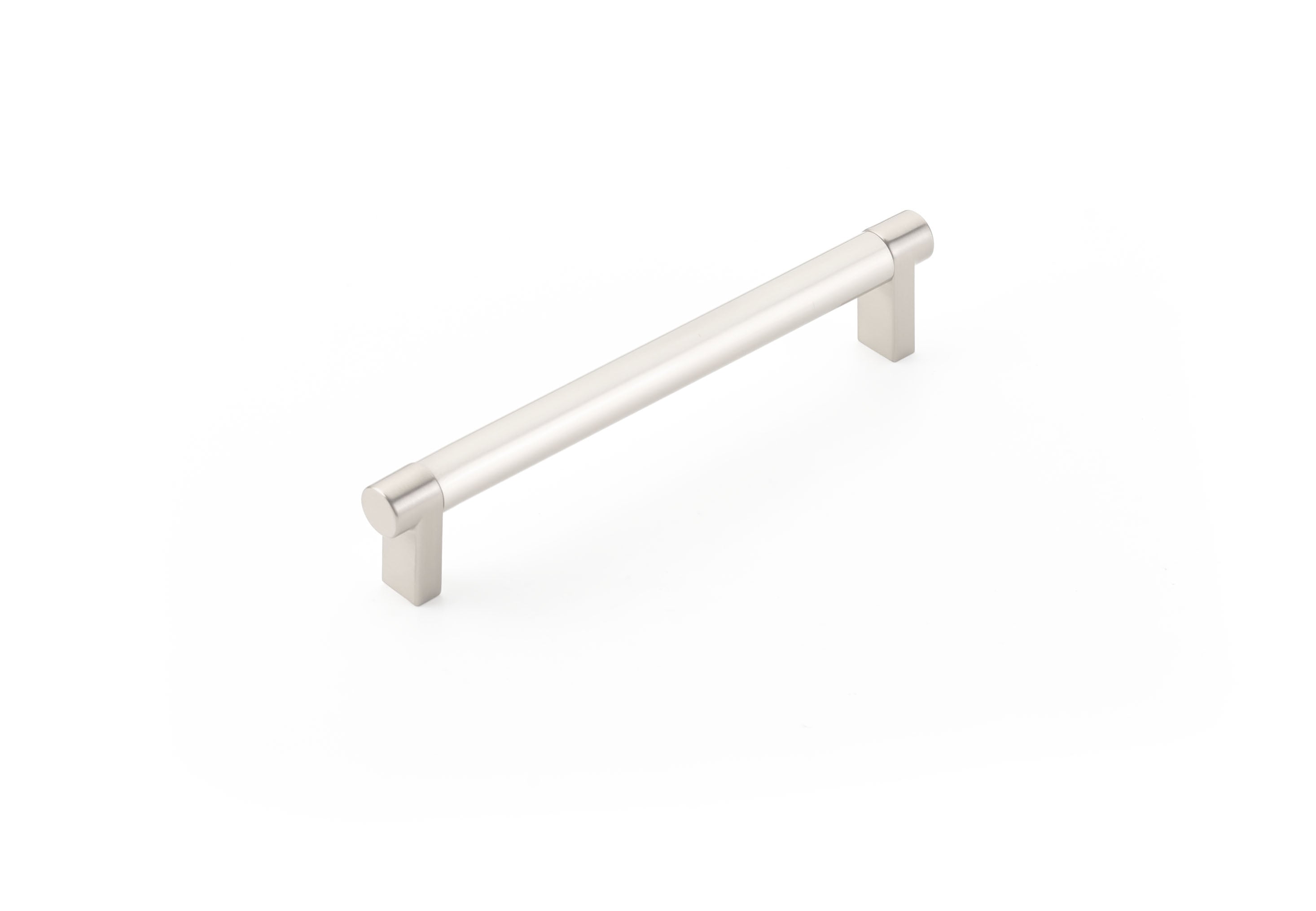 EMTEK SELECT Cabinet Pull Rectangular - Satin Brass Stem