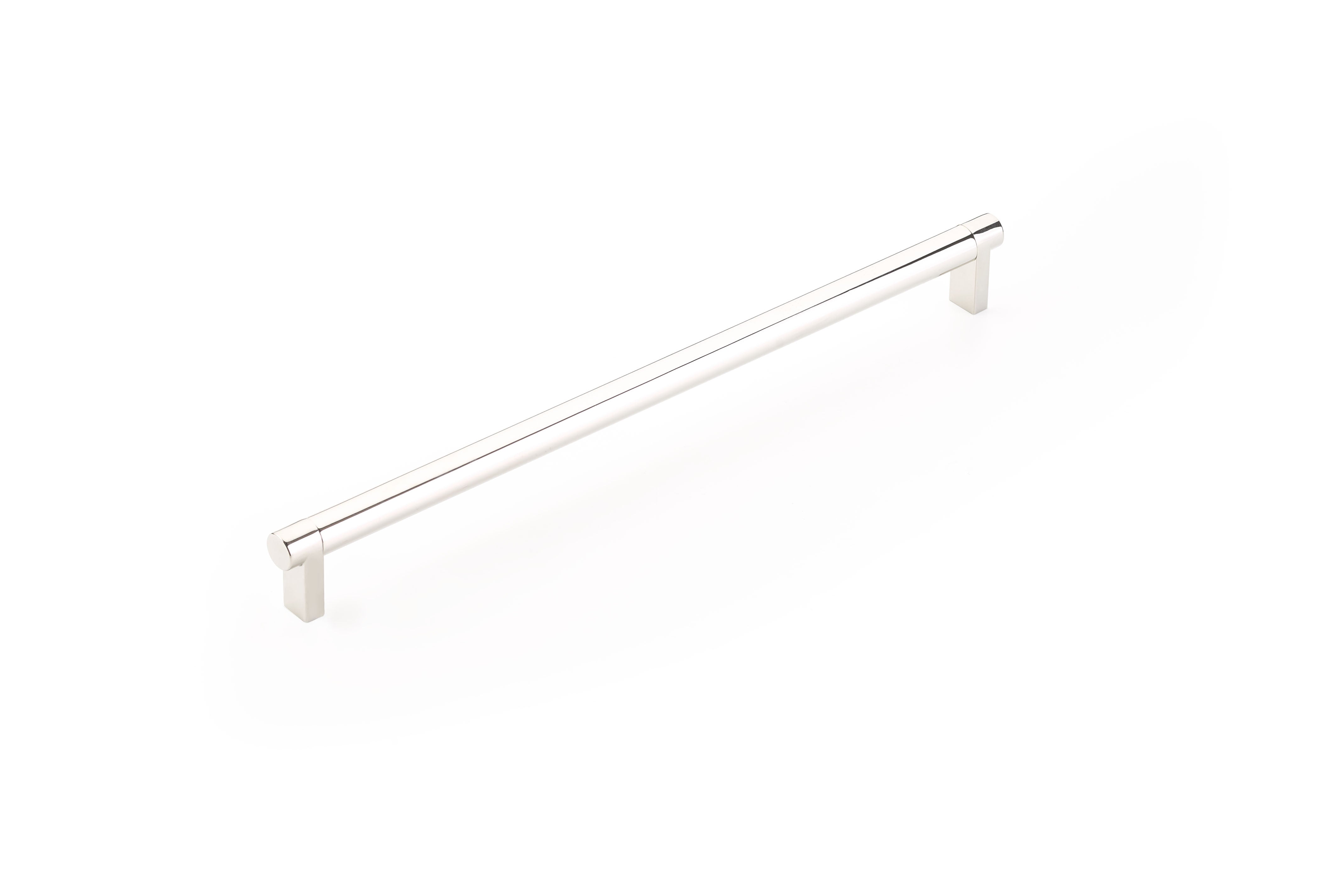 EMTEK SELECT Cabinet Pull Rectangular - Satin Brass Stem