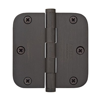 Emtek Residential Plain Bearings, 5/8" Radius Corners, Steel Hinges