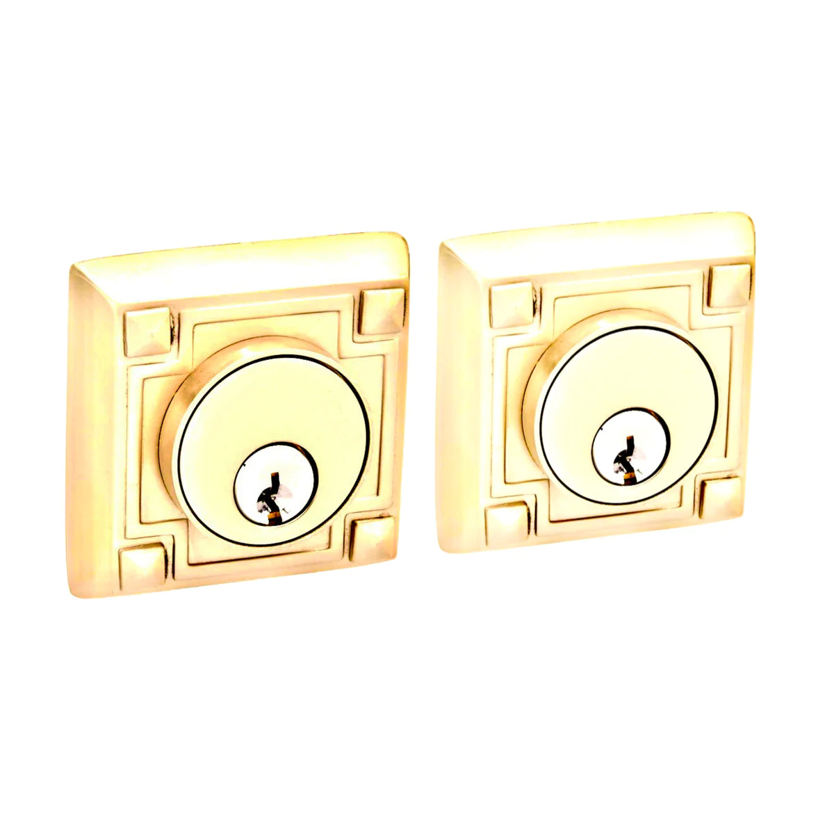 Emtek Brass Arts & Crafts Deadbolt