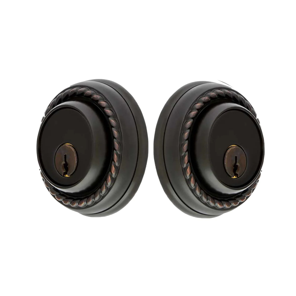 Emtek Brass Rope Deadbolt